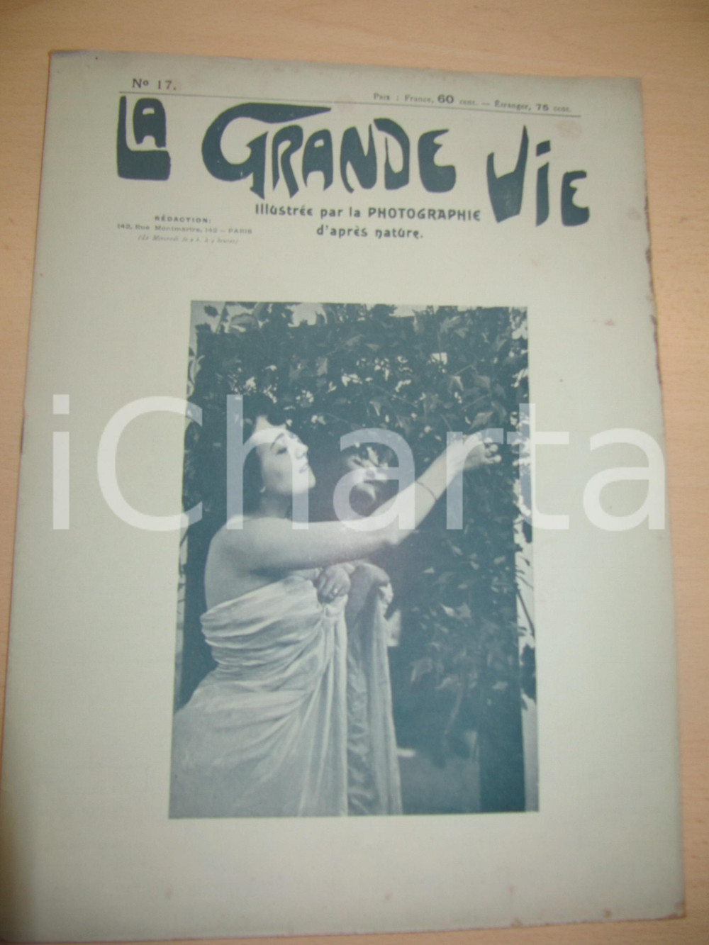 Giornale, rivista storica 1900 LA GRANDE VIE Rivista EROTICA illustrata Anno 2 nÂ° 17 RARA 1