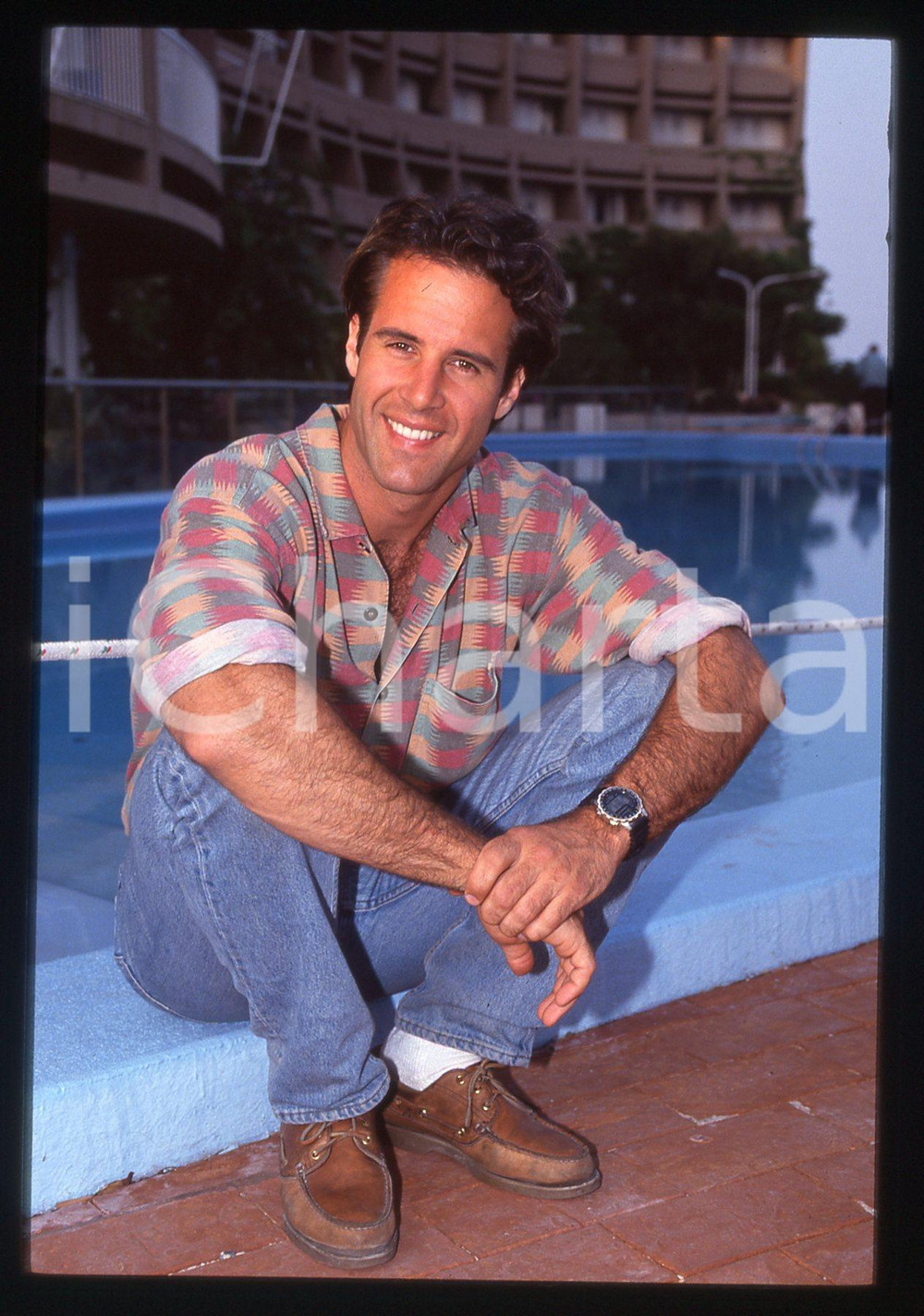 35mm vintage slide*1990 ca -COSTUME - Todd McKEE Ritratto dell'attore 7