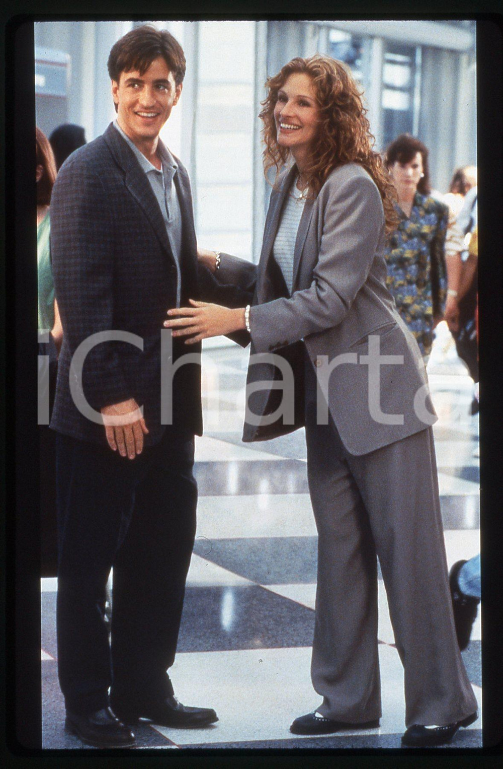 35mm vintage slide*1997 MY BEST FRIEND'S WEDDING Julia ROBERTS Dermot MULRONEY  