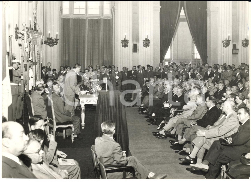 1959 TORINO Palazzo Madama - Riunione di ex partigiani europei - Foto 18x13