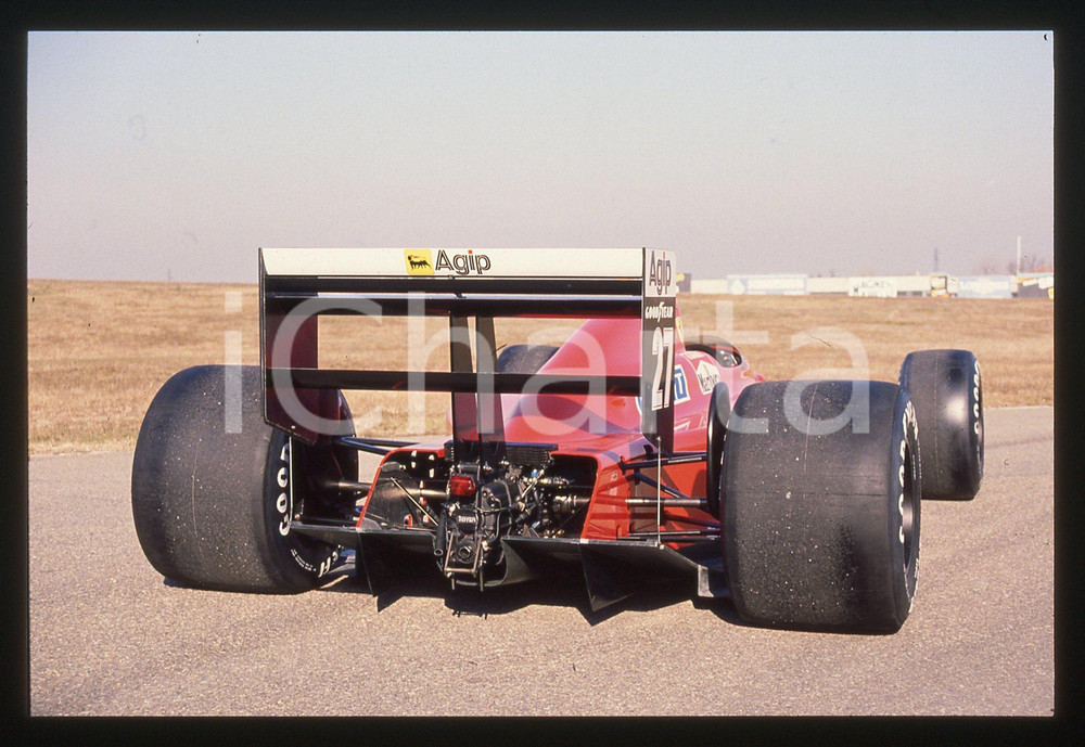 35mm vintage slide* 1989 FIORANO MODENESE FERRARI 640 F1 di Nigel MANSELL (3)