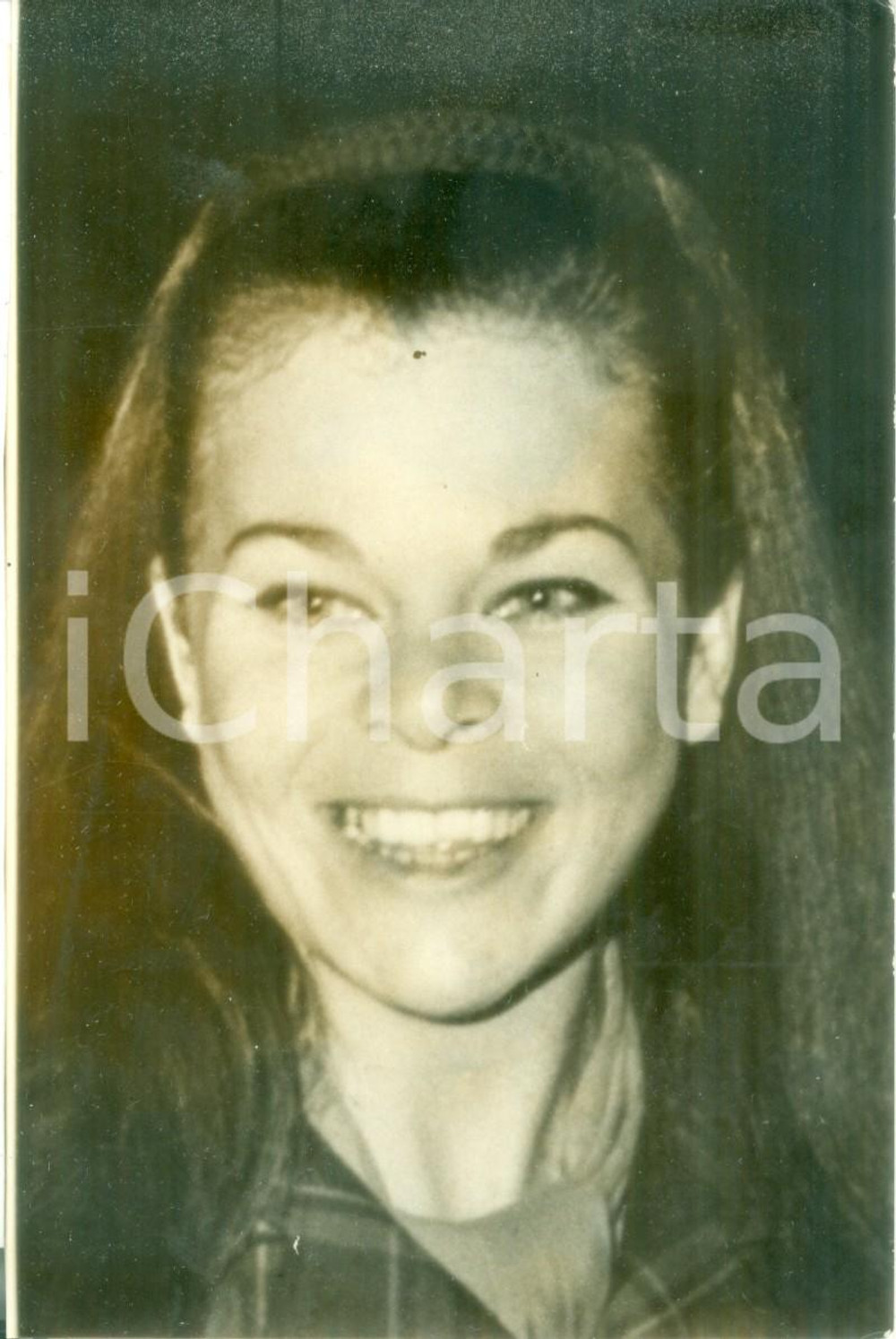 Fotografia d epoca originale 1969 SVIZZERA Maria Beatrice di SAVOIA sorridente Fotografia 1