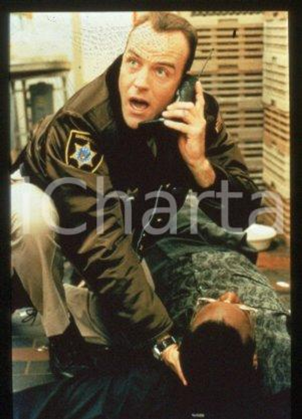 35mm vintage slide* 1996 ca CINEMA TV series "THE SENTINEL" Richard BURGI (1)