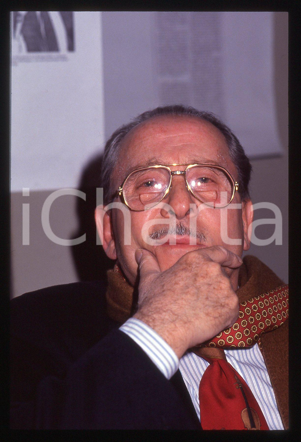 35mm vintage slide* 1992 MILANO - Domenico MODUGNO a CONCERTO ITALIANO (25)