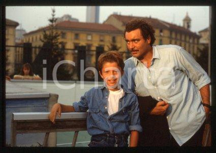 35mm vintage slide* 1991 COMMISSARIO CORSO Sergio TERENGHI & Diego ABATANTUONO 9