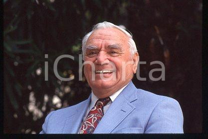 35mm vintage slide* 1999 ca ITALY Ernest BORGNINE American actor (54)