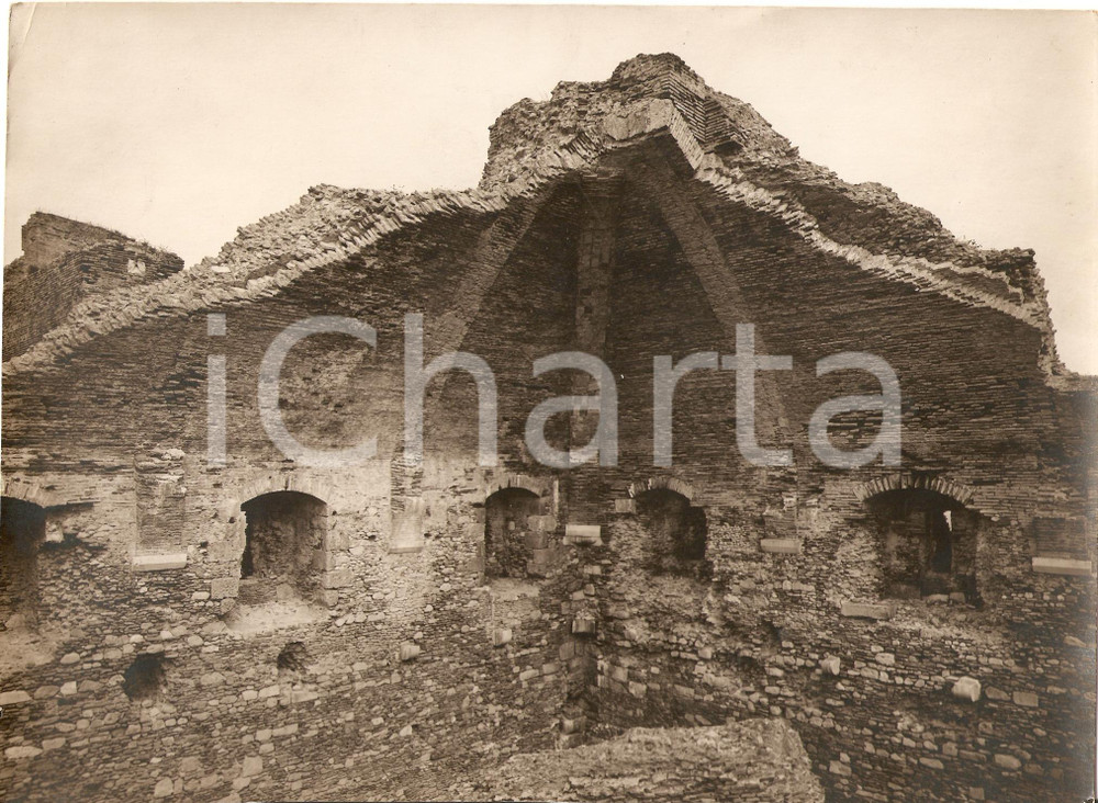 Fotografia d'epoca originale 1939 LUCERA (FG) Torre Quadrata alla Fortezza Sveva 1