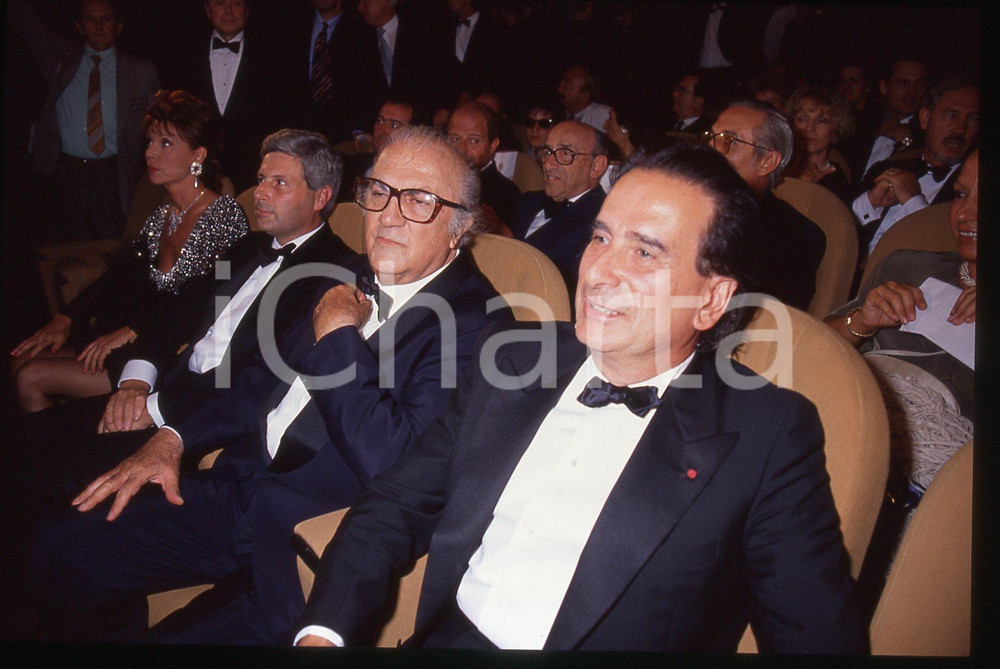 35mm vintage slide* 1990 MOSTRA DI VENEZIA Federico FELLINI Ritratto regista (4)