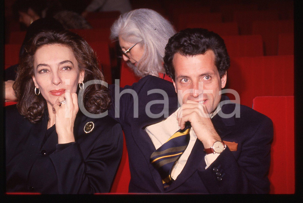 35mm vintage slide* 1990ca ITALIA COSTUME Maria Rosaria OMAGGIO a un evento (7)