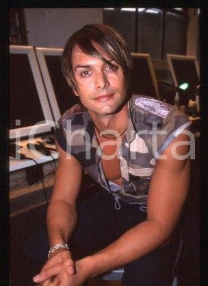 35mm vintage slide* 1997 ca MILAN Swedish model & actor Marcus SCHENKENBERG (2)
