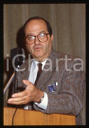 Fotografia d epoca originale Paolo FASELLA  ROMA Ritratto del Direttore Generale 1988 35mm vintage slide 10 1