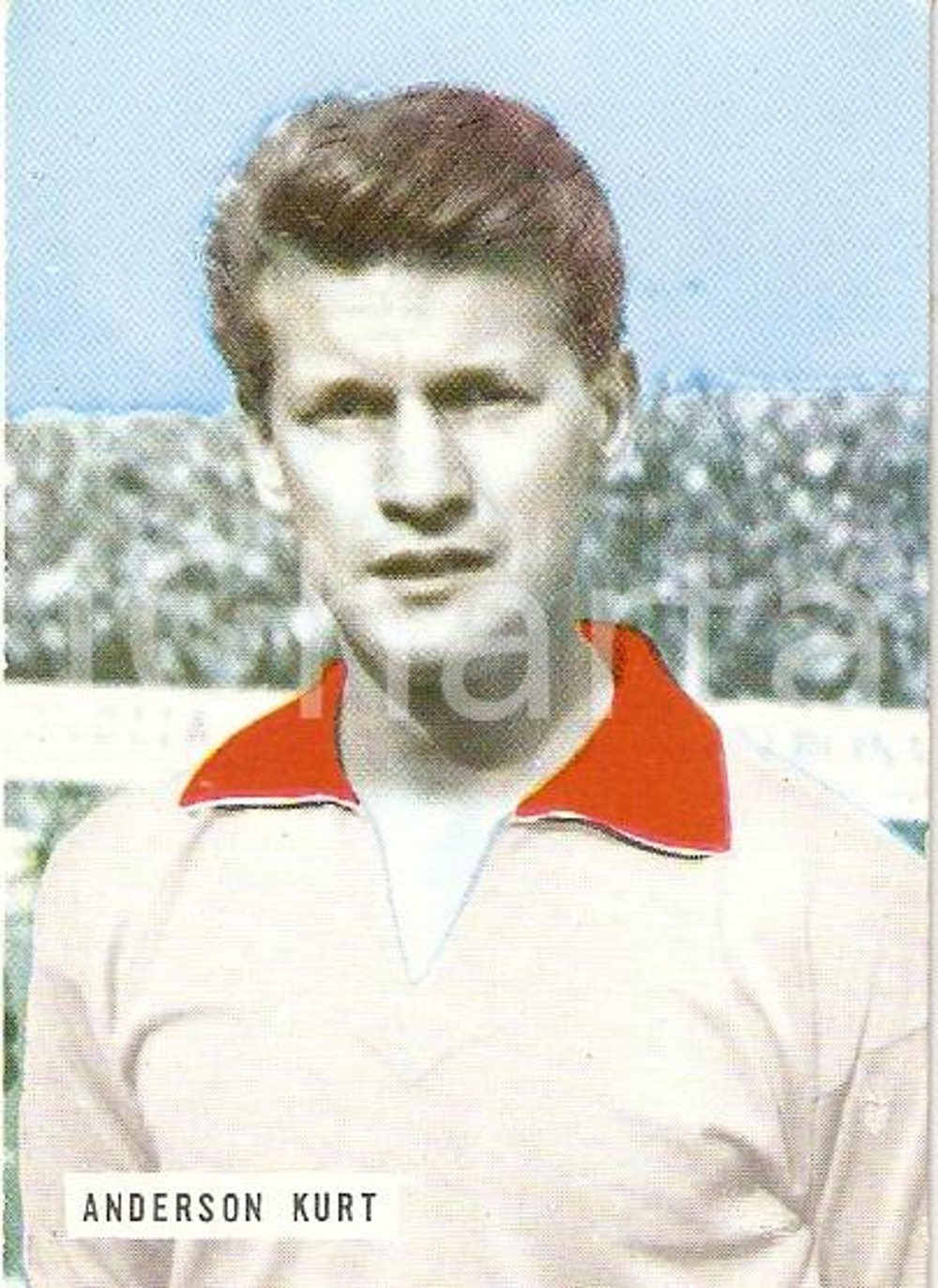 Oggetto da collezione cartaceo EDIZIONI FOTO CALCIO - CALCIATORI 1965 1966 Figurina Kurt ANDERSON n. 216 VARESE 1