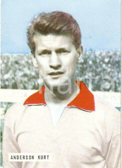 Oggetto da collezione cartaceo EDIZIONI FOTO CALCIO  CALCIATORI 1965 1966 Figurina Kurt ANDERSON n. 216 VARESE 1