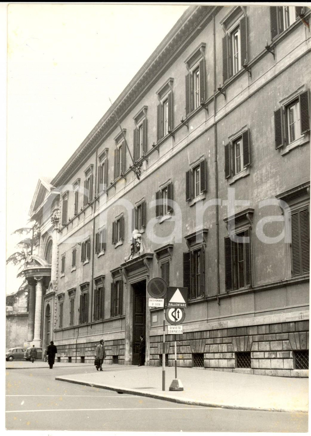 1957 ROMA Veduta della nuova sede del Ministero delle Partecipazioni *Foto 13x18
