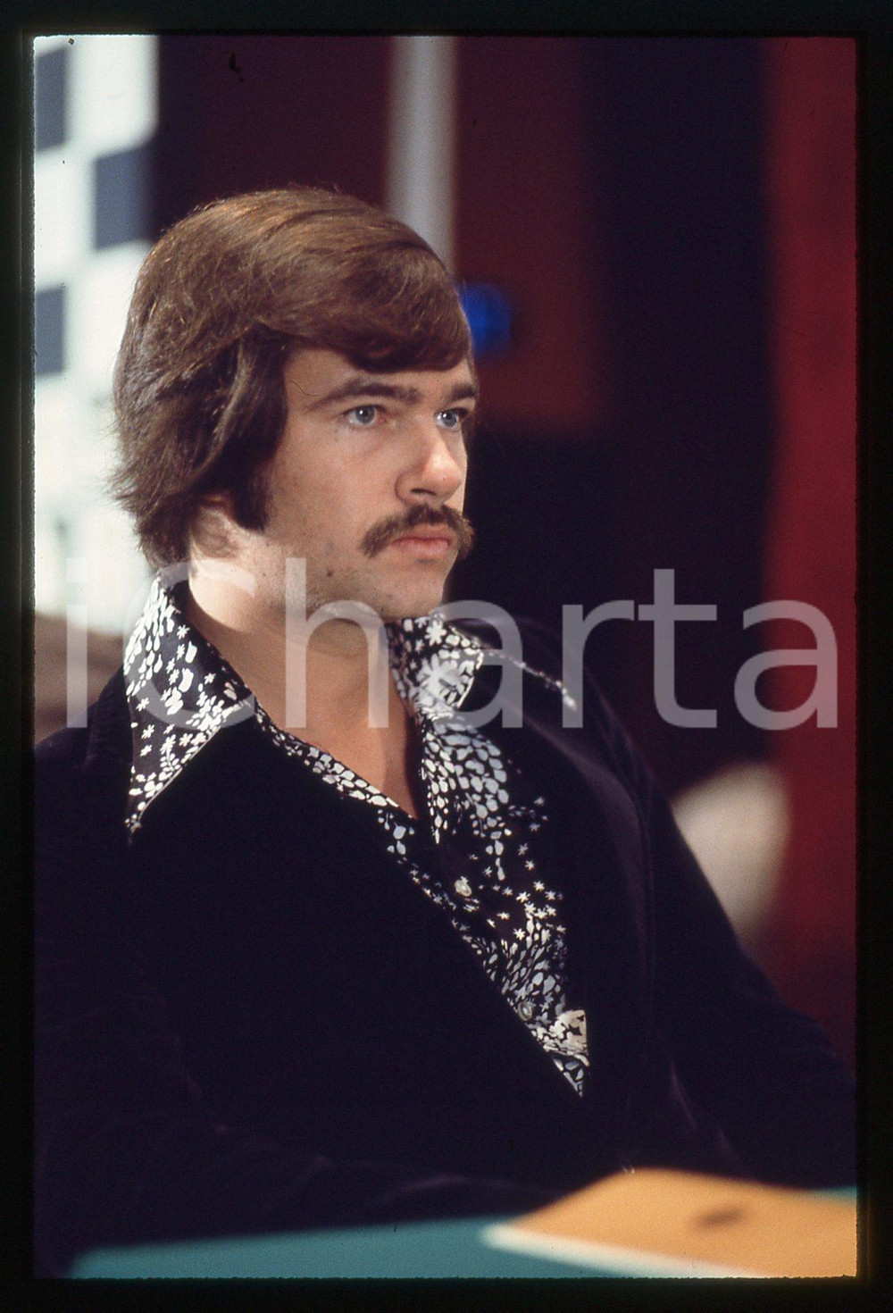 35mm vintage slide* 1975 ca SCACCHI Walter BROWNE - Ritratto del campione (3)