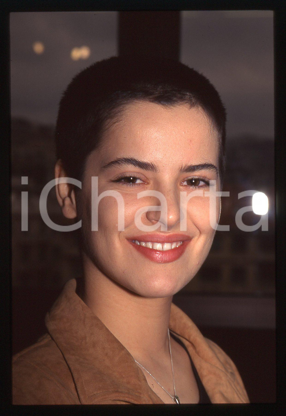 35mm vintage slide* 1997 SANREMO Silvia SALEMI Ritratto della cantante (29)