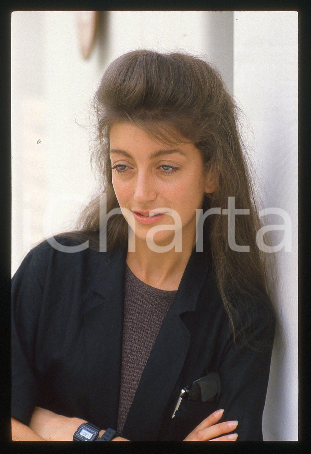 35mm vintage slide* 1984 FESTIVAL VENEZIA Pascale OGIER Ritratto dell'attrice 35