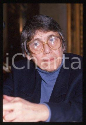 35mm vintage slide* 1990 ca ITALY a writer and journalist Rosellina BALBI (6)