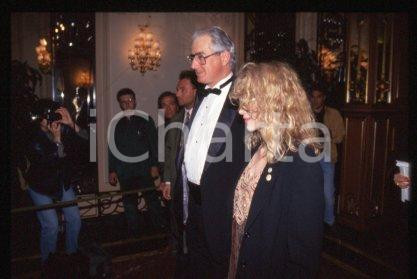 35mm vintage slide* 1996 ca CINEMA American actress Mia FARROW Harris YULIN (8)