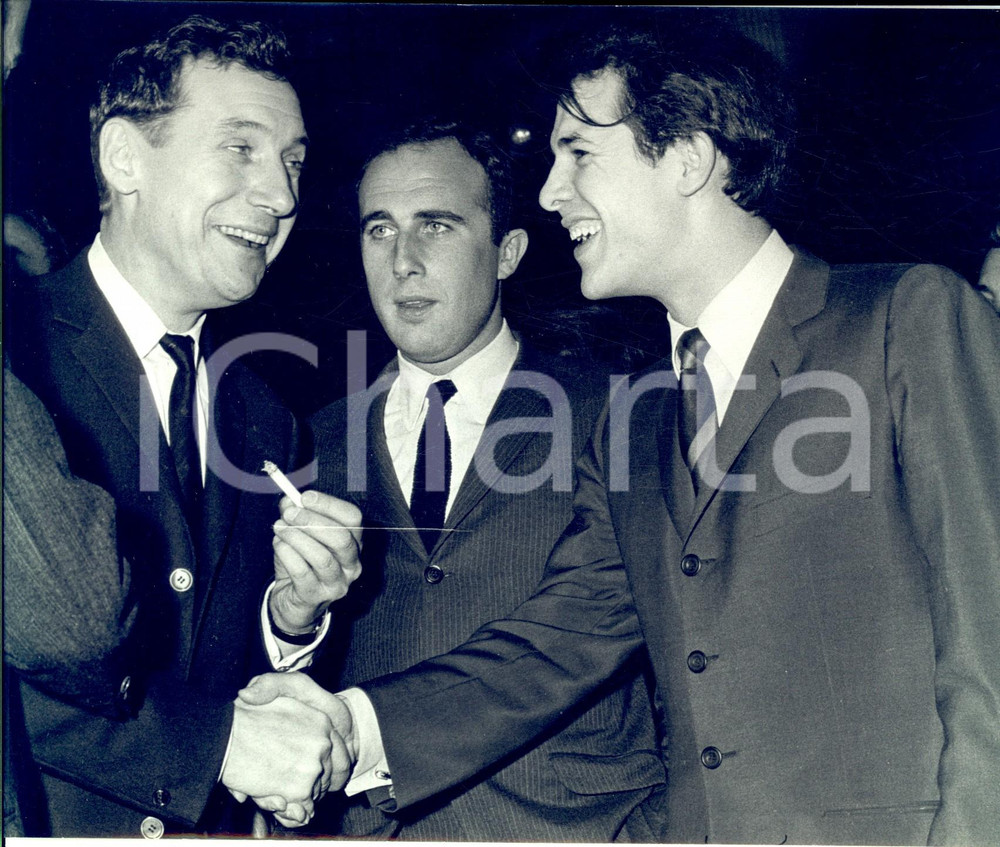 Fotografia d epoca originale 1960 ca PARIS Pierre PERRIN durante una serata Fotografia 24x18 1