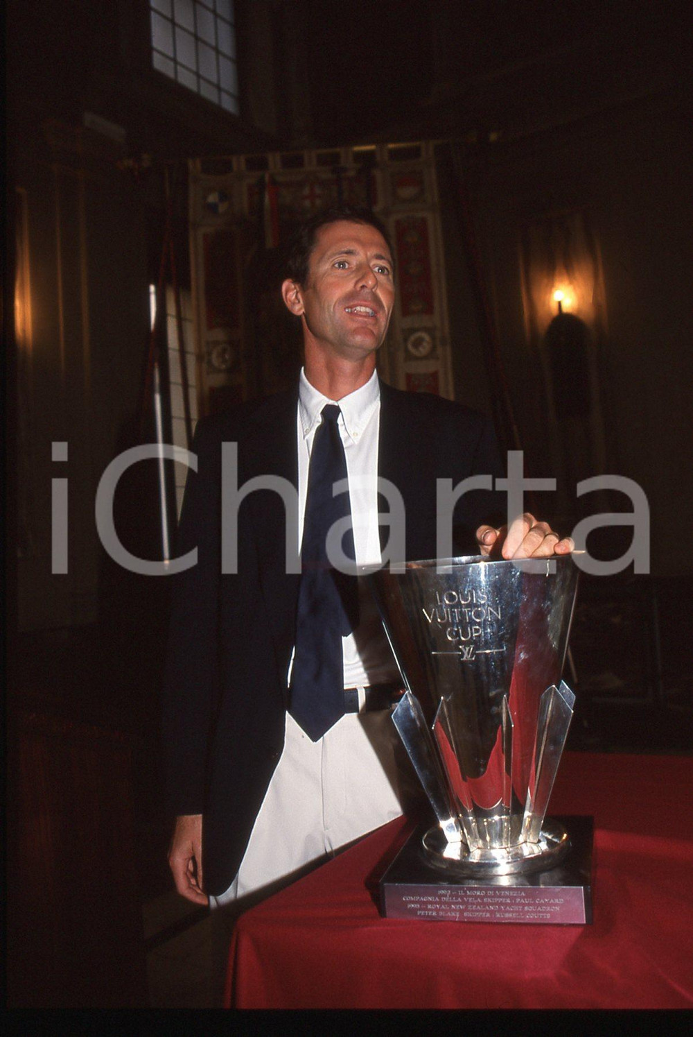 35mm vintage slide* 2000 MILANO - Francesco DE ANGELIS Ritratto del velista (13)