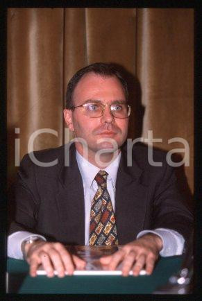 35mm vintage slide* 1990 ca ITALY Portrait of publisher G. BERTIPAGLIA (4)