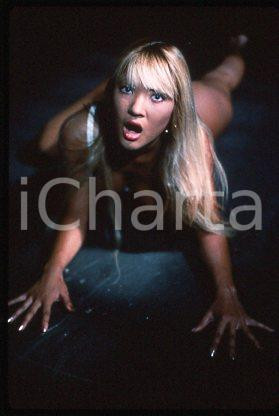 KASCHA - CINEMA Caged Fury Actress 1989 ca * 35 mm vintage slide 1