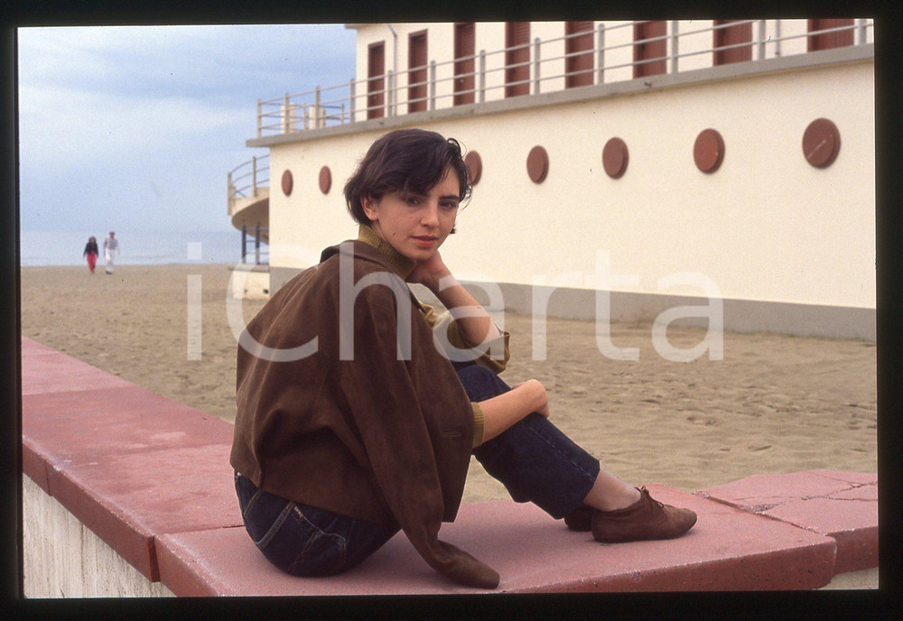 35mm vintage slide* 1995ca VENEZIA LIDO Inês de MEDEIROS Ritratto dell'attrice 6