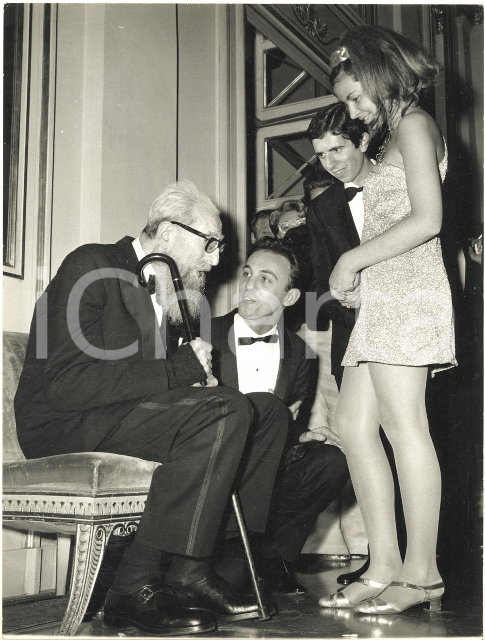 1966 MILANO Teatro alla Scala - Guido VISCONTI DI MODRONE e Luisa MANCINELLI