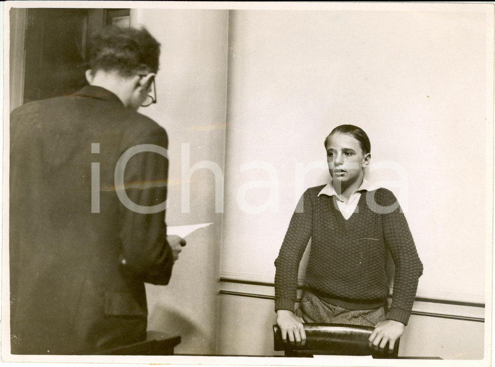 Fotografia d epoca originale 1933 LONDON Kurt TORGLER al processo per l incendio del REICHSTAG Fotografia 1