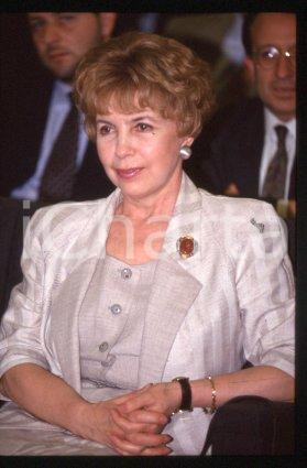 35mm vintage slide* 1989 ca POLITICS Russian activist Raissa GORBATCHEVA (43)