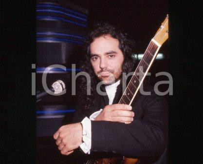 35mm vintage slide* 1990 MUSIC "ACADIE" Daniel LANOIS guitarist & vocalist (34)