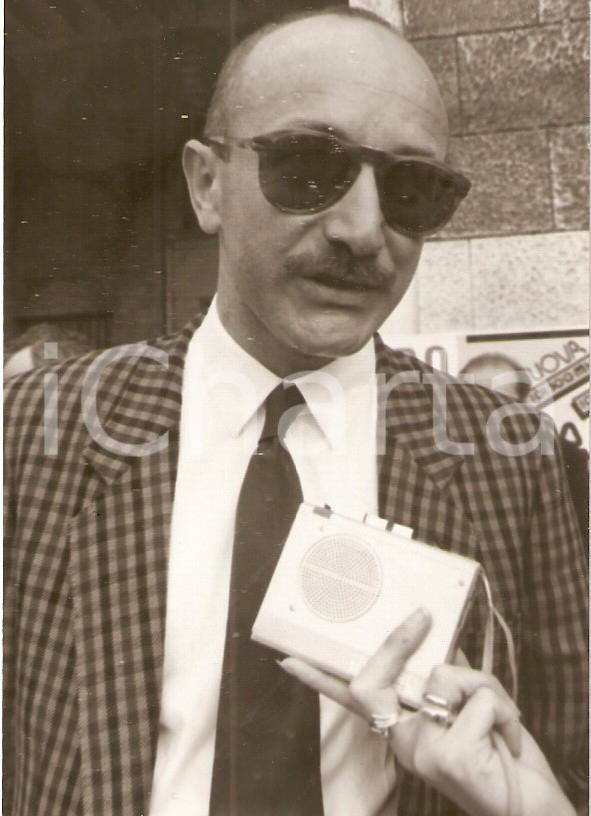 Fotografia d epoca originale 1990 ca PESARO Intervista all allenatore Flavio DE LUCA Fotografia 1