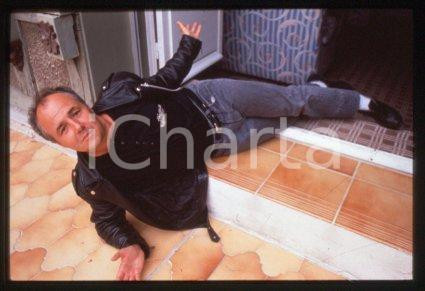 35mm vintage slide* 1989 Festival de DEAUVILLE French actor Marc JOLIVET (10)