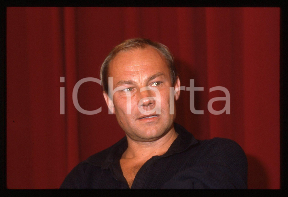 35mm vintage slide* 1986 CANNES Klaus Maria BRANDAUER Ritratto dell'attore (9)