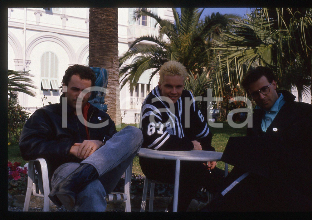 35mm vintage slide* 1988 SANREMO - Livio VISENTIN Fausto COGLIATI dei LIJAO
