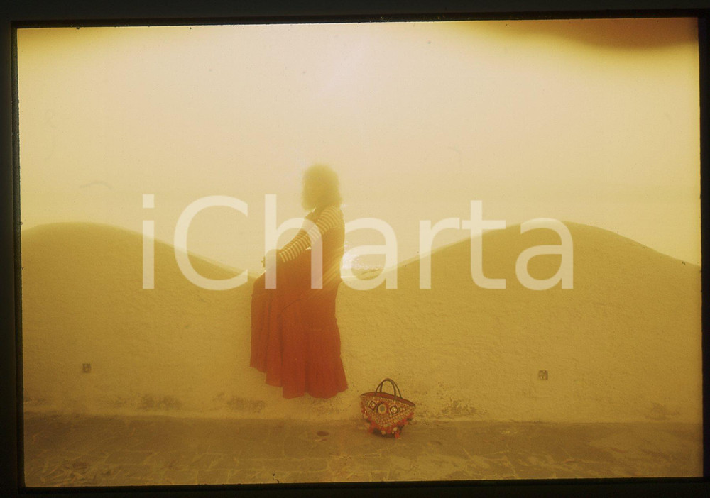 35mm vintage slide* 1970ca CATANIA (?) Marcella BELLA Ritratto artistico 11