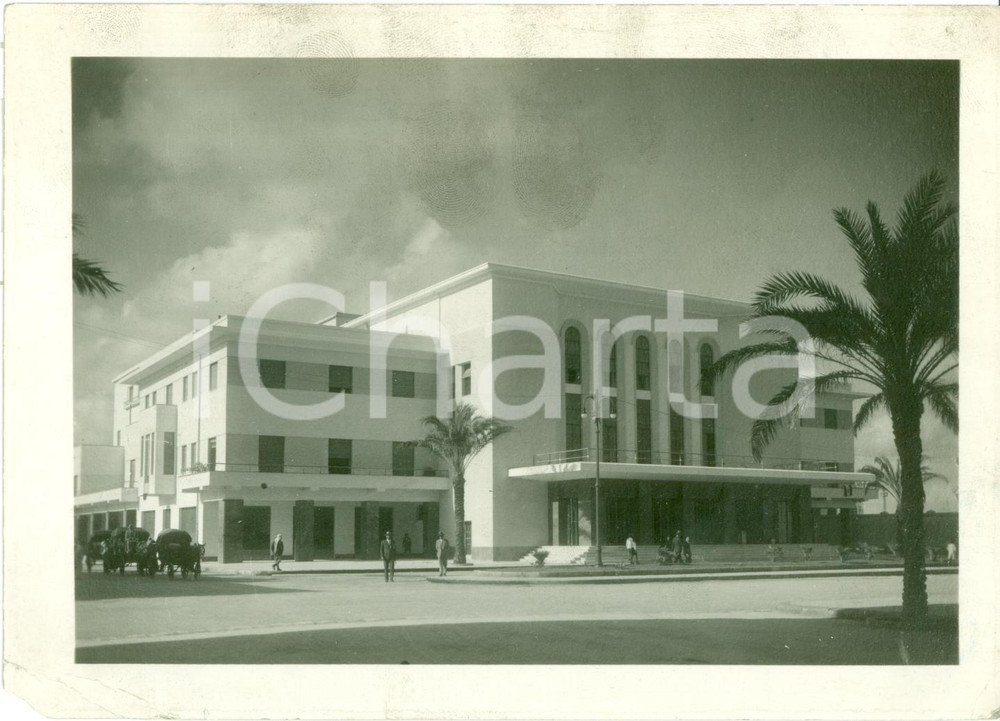 Fotografia d epoca originale 1928 BENGASI LIBIA Teatro BERENICE Architetto Marcello PIACENTINI Fotografia 1