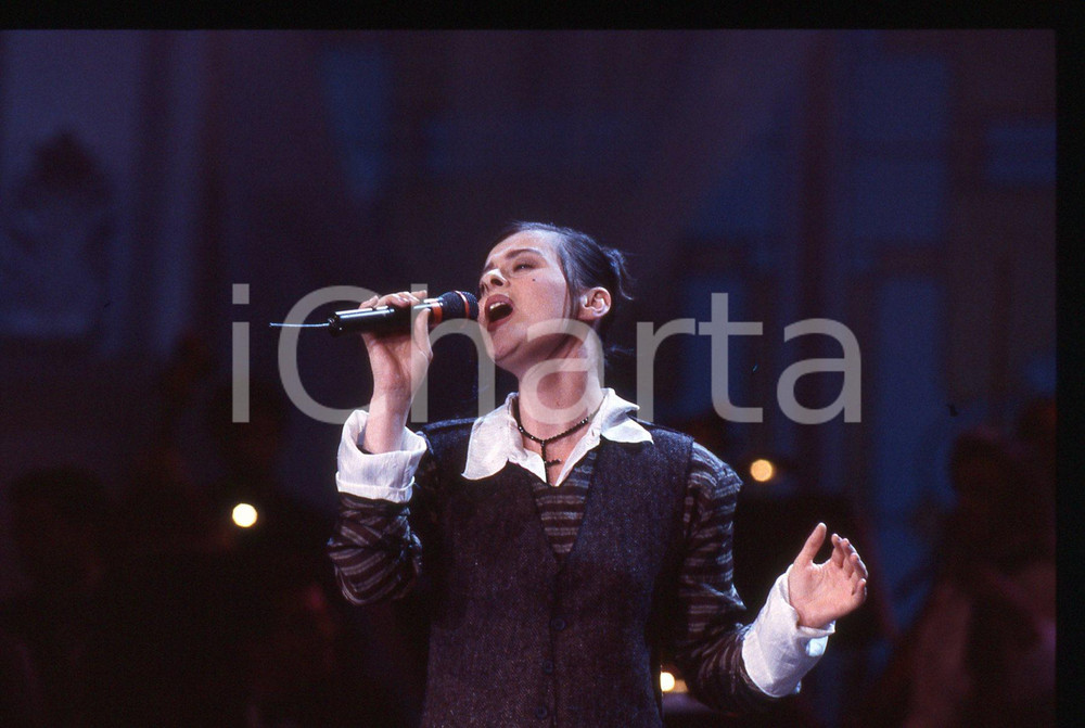 35mm vintage slide* 1993 FESTIVAL ITALIANO Lisa STANSFIELD Ritratto cantante (5)