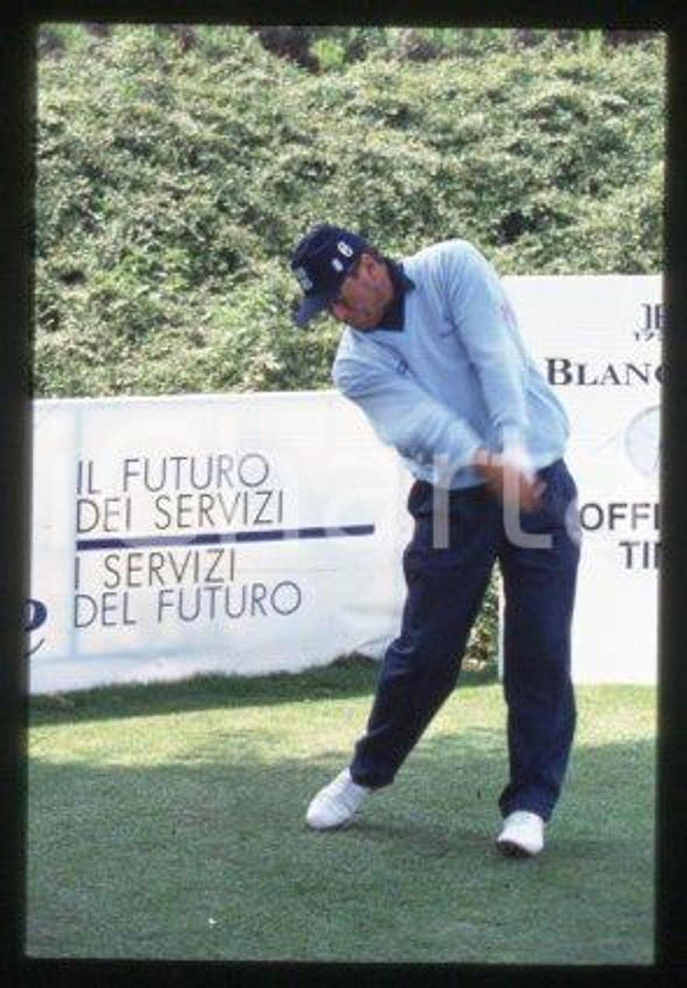 Costantino ROCCA CONTE OF FLORENCE Italian golfer 1997 ca *35mm vintage slide 32