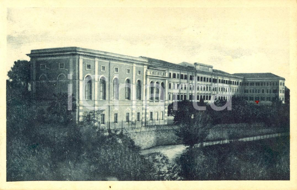 Cartolina originale da collezione 1930 ANAGNI FR Veduta del Pontificio Collegio LEONIANO Cartolina FP VG 1