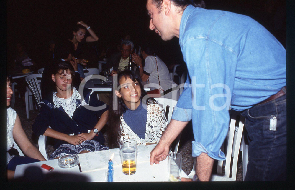 35mm vintage slide* 1990ca ITALIA COSTUME Armando DE RAZZA Paparazzato (2)