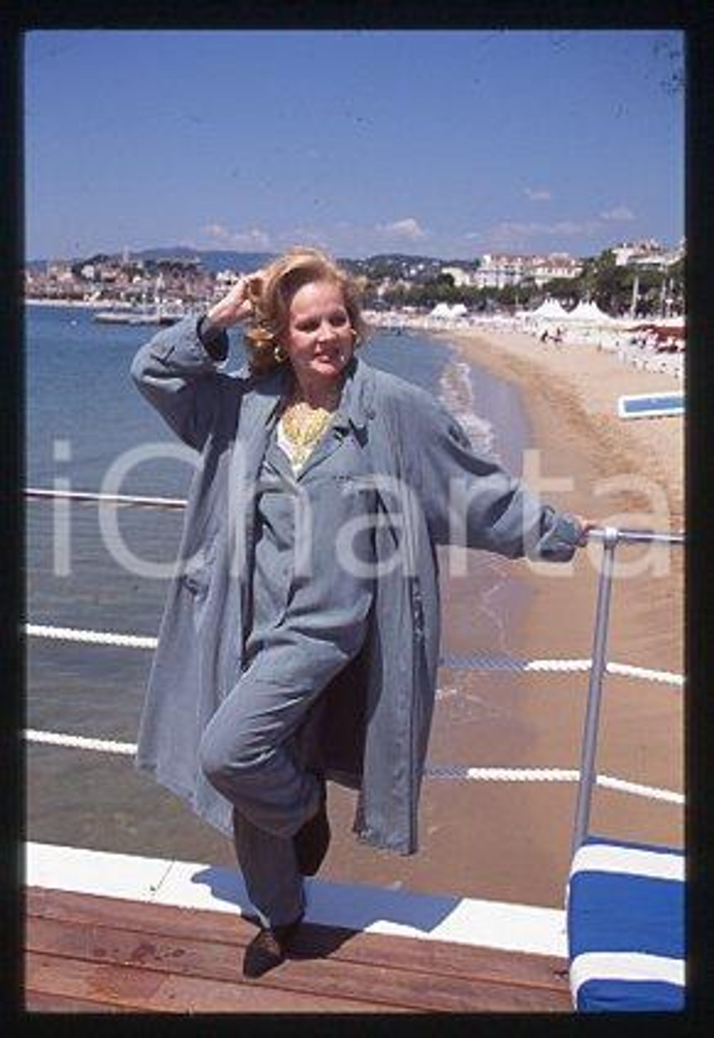 35mm vintage slide* 1995 CANNES Carroll BAKER American actress (4)