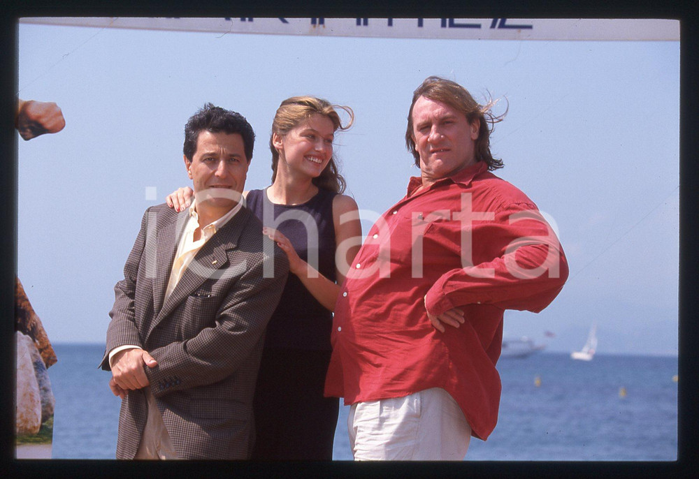 35mm vintage slide* 1998 CANNES Gérard DEPARDIEU Laetitia CASTA Festival (6)