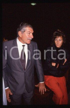 35mm vintage slide* 1990 ca ITALY Giuseppe FARINA & daughter Emanuela (22)