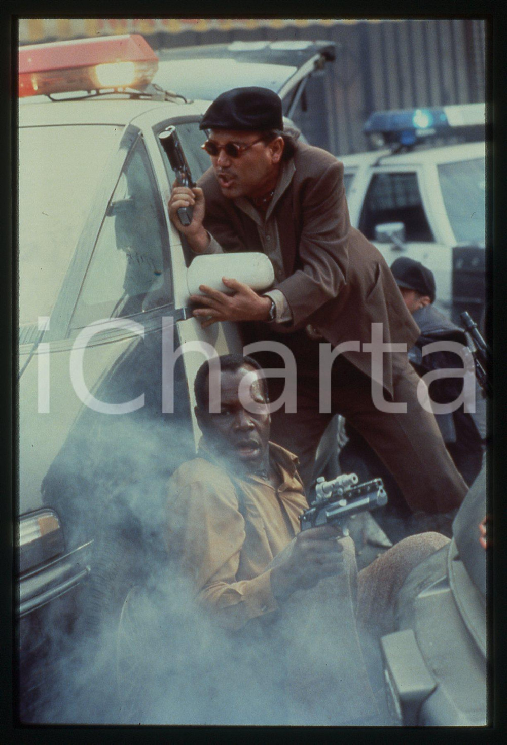 35mm vintage slide* 1990 PREDATOR 2 Danny GLOVER Rubèn BLADES Scena Film (5)