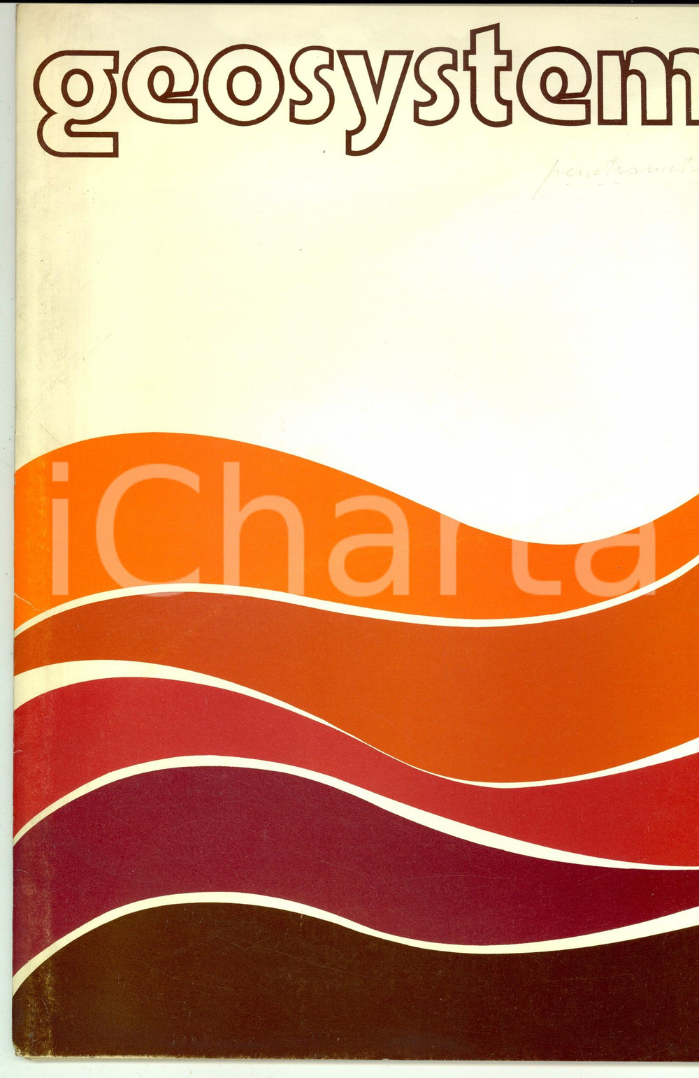 Materiale pubblicitario d’epoca 1970 ca SEGRATE MI Ditta GEOSYSTEM Catalogo strumenti prove penetrometriche 1