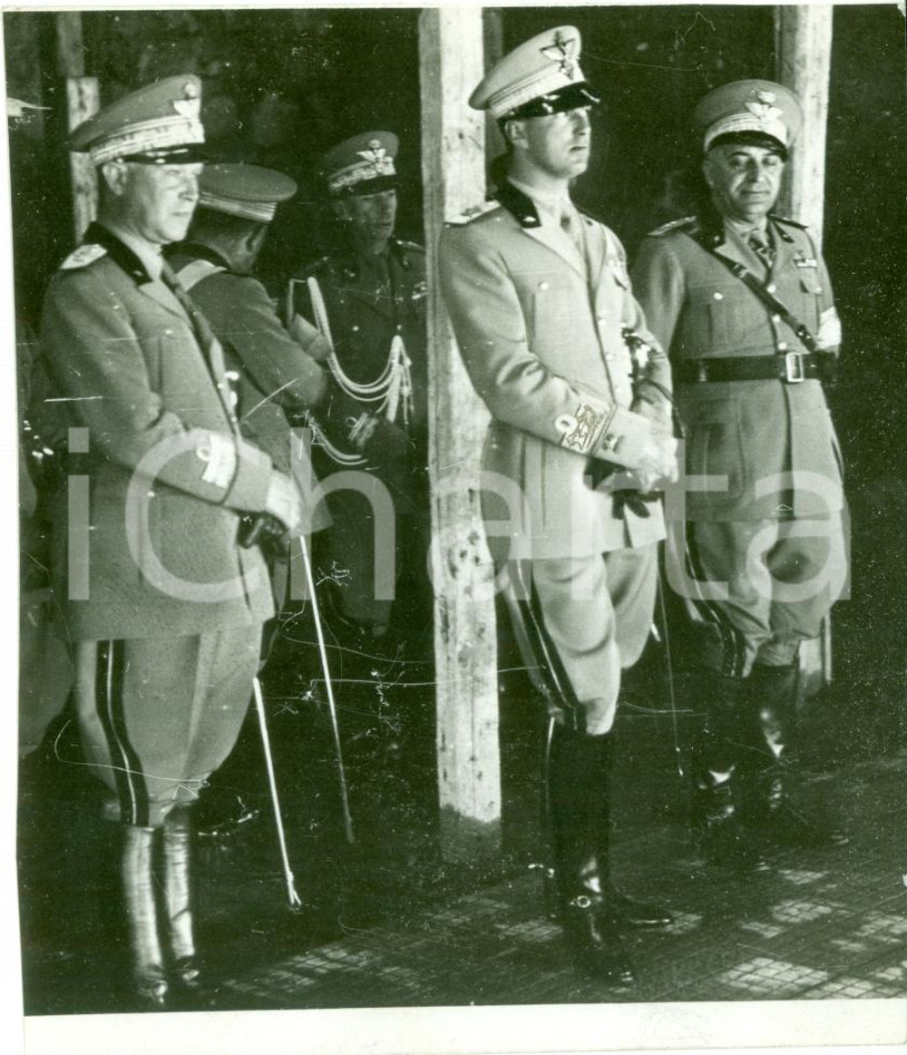 Fotografia d epoca originale 1938 ROMA Campionati Pentathlon UMBERTO II al Poligono UMBERTO I Fotografia 1