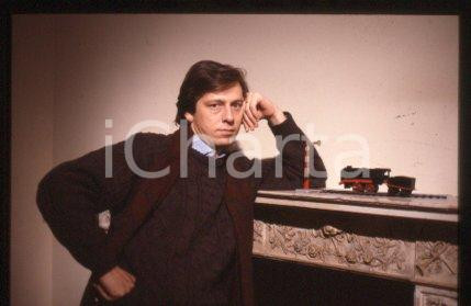 35mm vintage slide* 1985 ITALY Portrait of the actor Nanni GARELLA  (9)