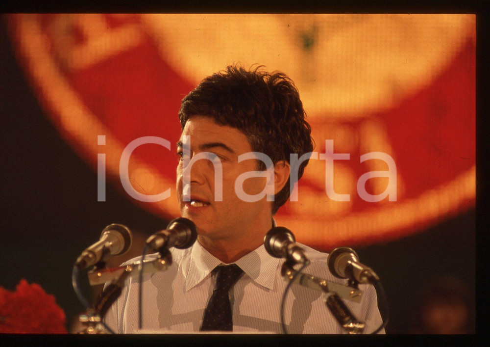 35mm vintage slide* 1987 RIMINI Claudio MARTELLI 44° Congresso PSI (9)